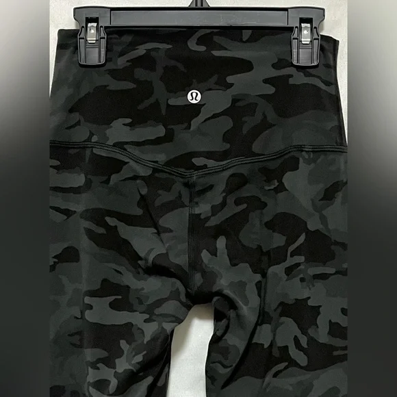 Lululemon High Rise Camo Align Pant 28" Yoga Activewear Leggings Workout Gym - Picture 11 of 13